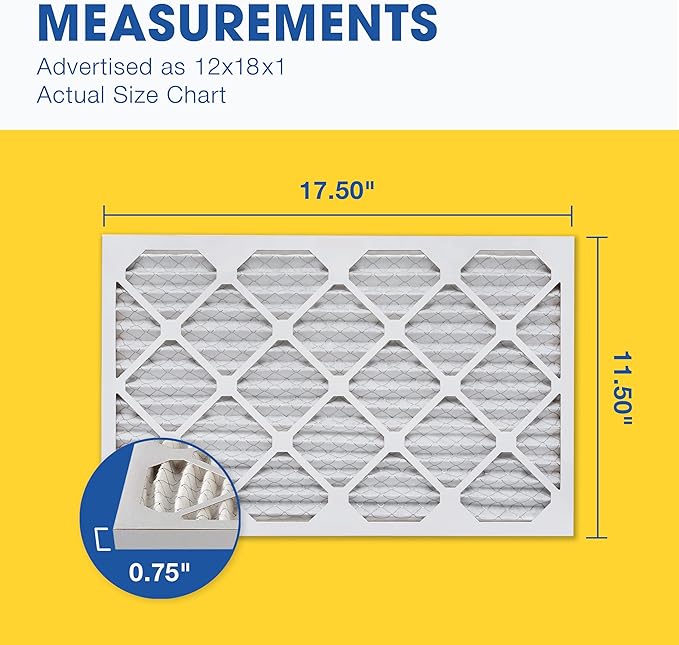 Aerostar 12x18x1 MERV 13-6 Count - Image 2