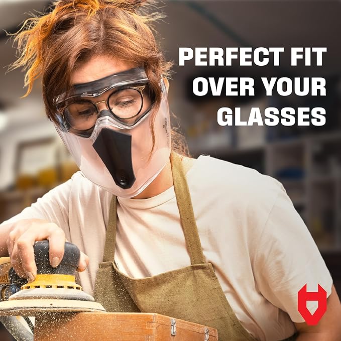 NoCry Safety Face Shield Mask for Work - Image 3