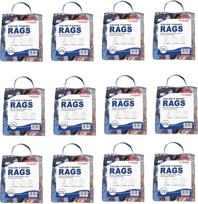 Premium Color Knit Cleaning Rags – Shop Rags Bulk by SupremePlus