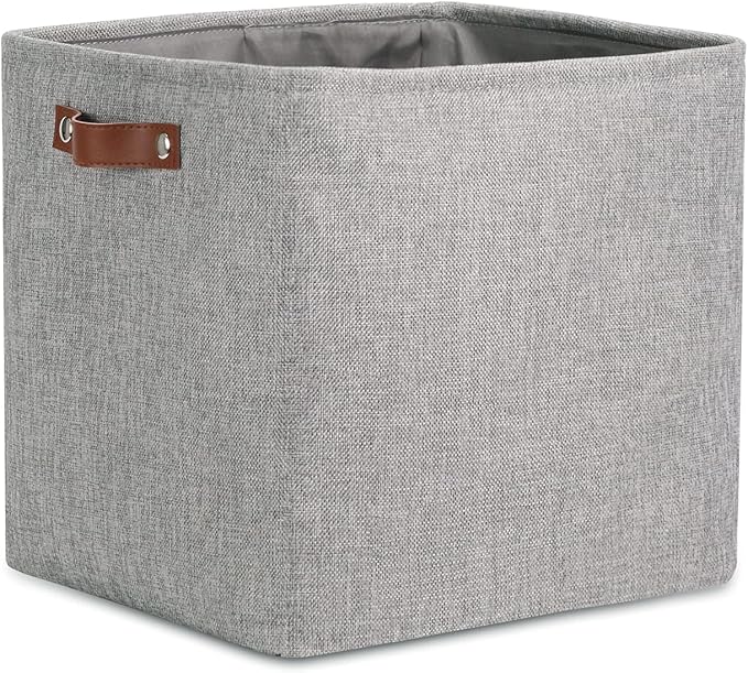 DULLEMELO Cube Basket for Storage and Organization, Collapsible Fabric Cube for by DULLEMELO