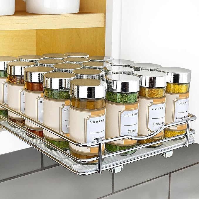 LYNK PROFESSIONAL® Pull Out Spice Rack Organizer by LYNKPROFESSIONAL
