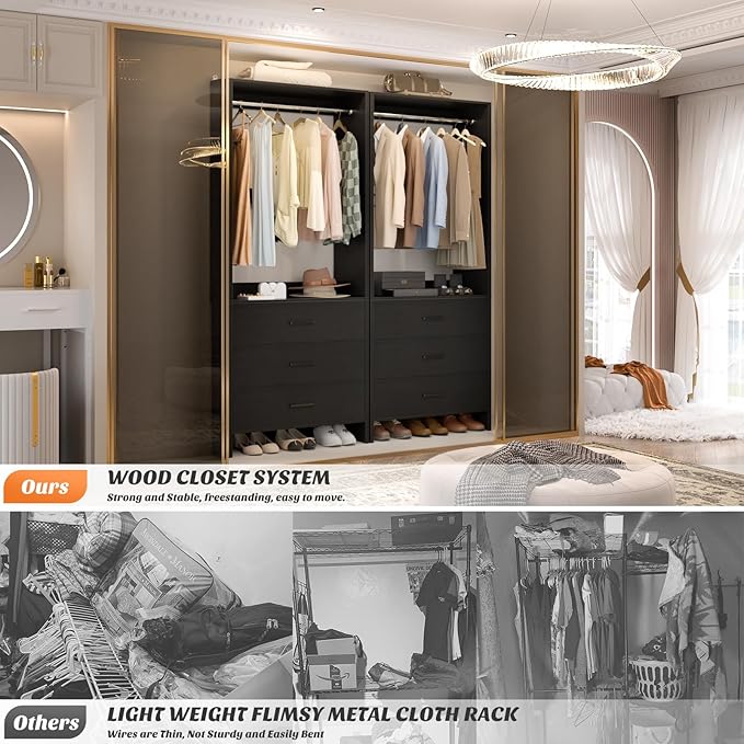 Aheaplus 2FT Closet System - Image 6