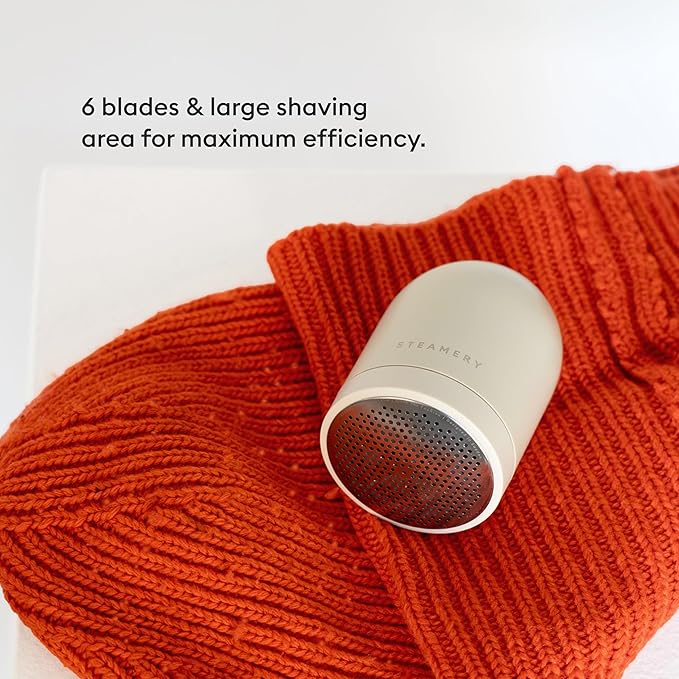 Steamery Fabric Shaver Pilo 2, Removes Lint and Pilling from Clothes and - Image 5
