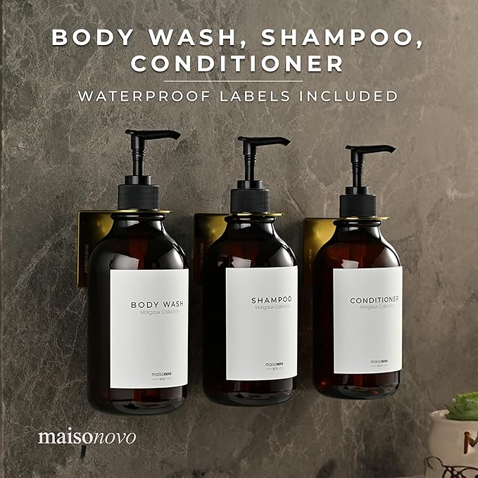 MaisoNovo Shampoo and Conditioner Dispenser - Image 5