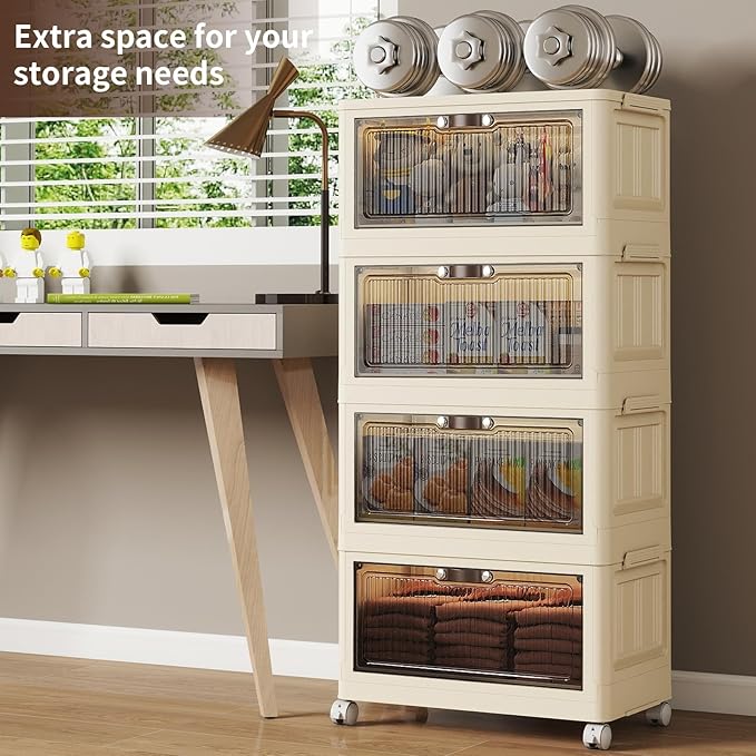 4 Tier - 48QT Storage Bins - Image 4