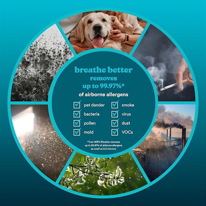 Homedics Smart Air Purifier 4-in-1 Tower - Image 2