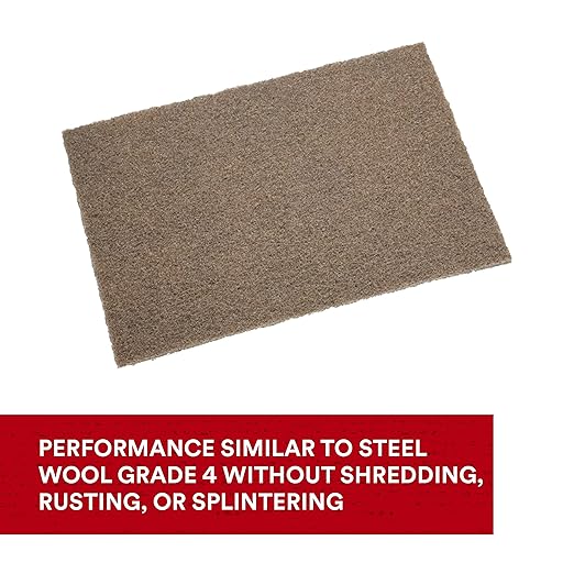 3M Scotch-Brite Heavy Duty Hand Pad 7440B, 6 in x 9 in, Hand Sanding Pad - Image 11