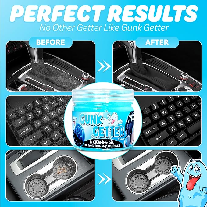 Gunk Getter 12 Pack Cleaning Gel - Image 3