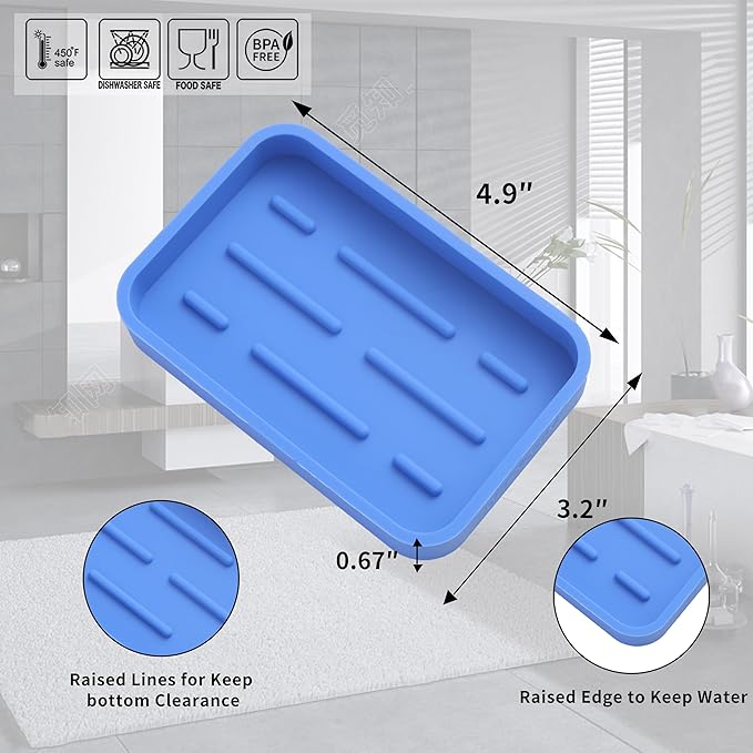 Silicone Kitchen Sink Organizer Tray - Image 2