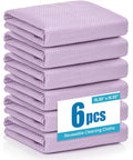 Nanoscale Microfiber Cloths 15.55”x 15.55”, Glass Window Mirror Stainless Steel by Tekswip