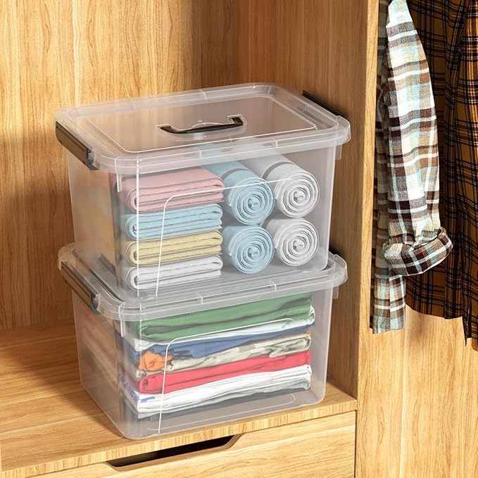 18 Quart Plastic Storage Bins - Image 5