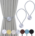 Magnetic Curtain Tiebacks - 12mm Magnetic Tie Backs by SLIFEOW