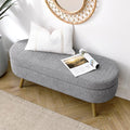 Furnimart 43.5" Queen Size Storage Ottoman Bench, Flip Top End of Bed Storage by FurnimartFurniture