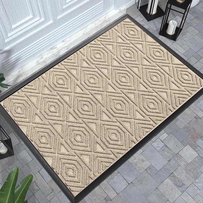Yimobra Door Mat, Outdoor Indoor Entrance Welcome Mat, Heavy Entry Front Door - Image 9