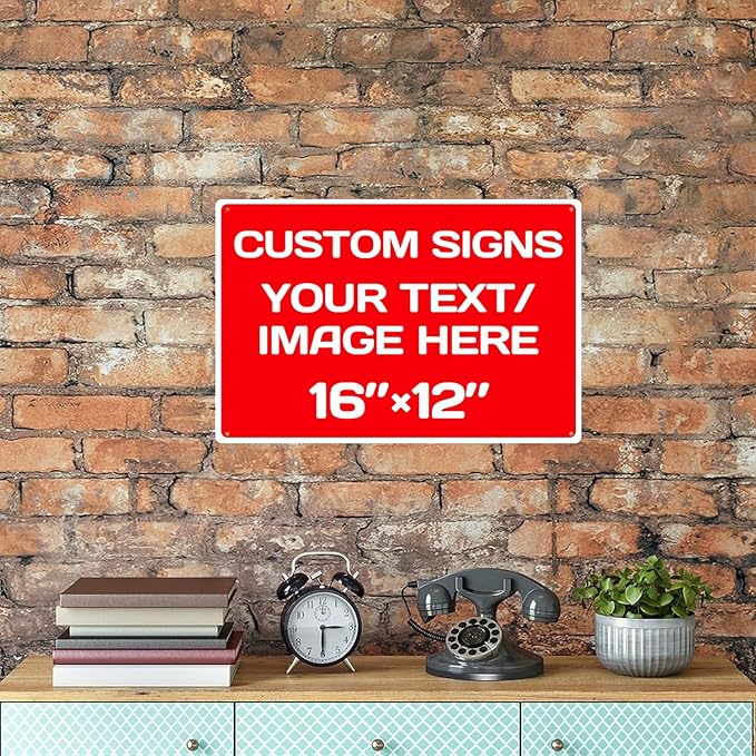 Custom Signs, Aluminum Weatherproof Metal Sign Multiple Sizes Custom - Image 7