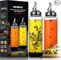 Glass Olive Oil Dispenser Bottle by Benebyr