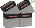 Temary 11 x 11 Cube Storage Bins Fabric Storage Cubes by TEMARY