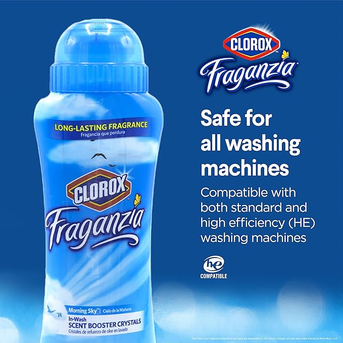 Clorox Fraganzia Laundry Scent Booster Crystals in Morning Sky Scent - Image 5