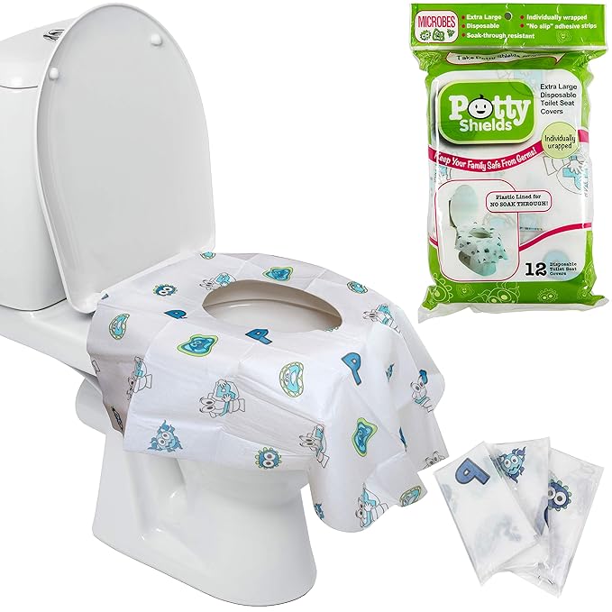 Toilet Seat Covers Disposable by PottyShields