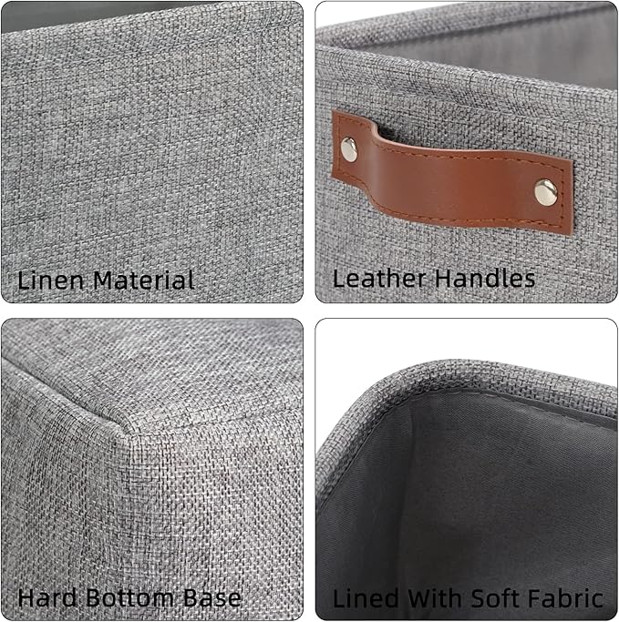 DULLEMELO Small Collapsible Fabric Basket - Image 3