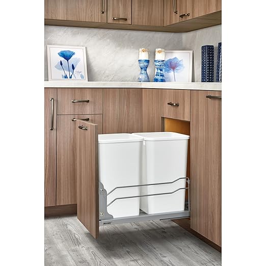 Rev-A-Shelf Double Pullout Trash Can - Image 9