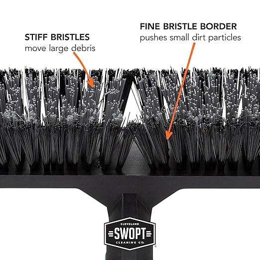 SWOPT 18” Standard Multi-Surface Push Broom Head — Indoor and Outdoor Push - Image 8