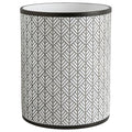 Allure Home Creation Shelby Resin Grey Multicolored Wastebasket Trash Can by AllureHomeCreation