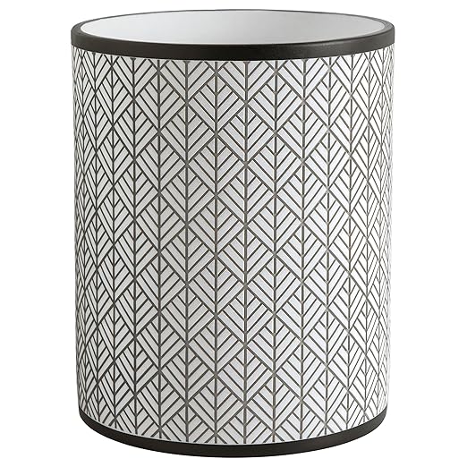Allure Home Creation Shelby Resin Grey Multicolored Wastebasket Trash Can by AllureHomeCreation