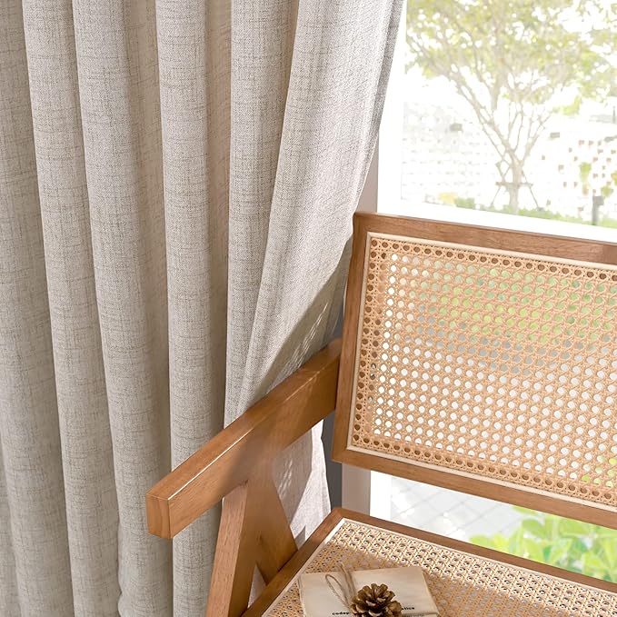YoungsTex Cafe Linen Curtains 40 Inches Long - Image 7