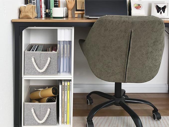 StorageWorks Storage Baskets for Shelves, Foldable Fabric Closet Storage Bins - Image 5