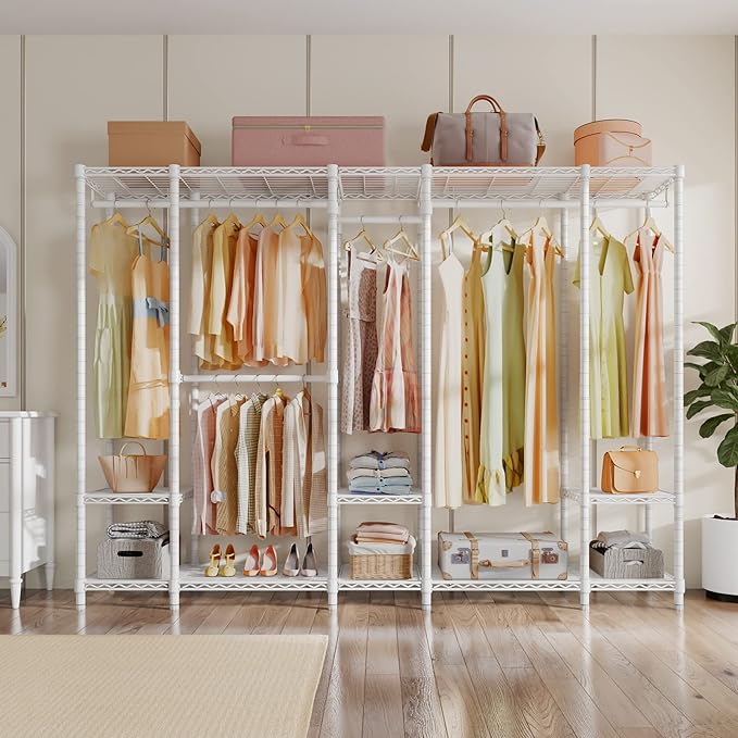VIPEK V50 Extra Large Portable Closet Rack Bedroom Armoire Freestanding - Image 7