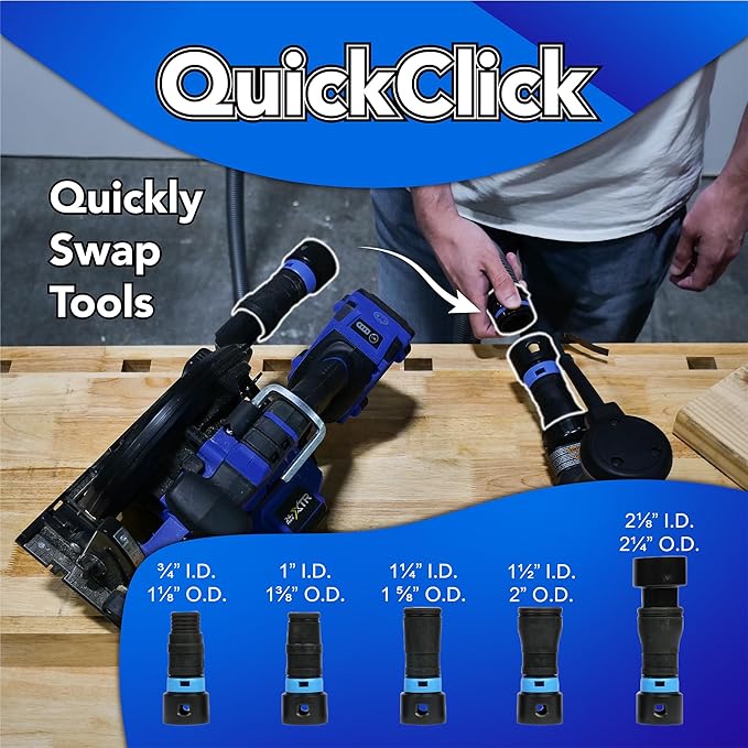 Cen-Tec Systems Quick Click Dust Separator and 16 Ft. Hose - Image 3