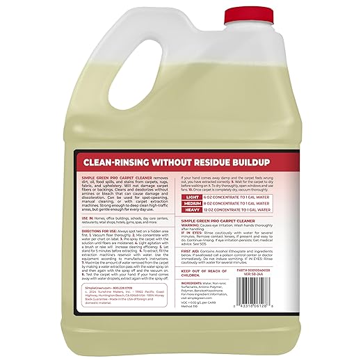 Simple Green Pro Carpet Cleaner 1 Gal - Image 2