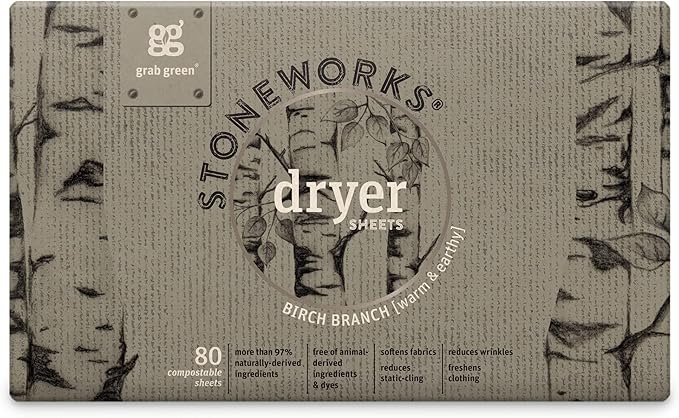 Grab Green Stoneworks Laundry Detergent Pods and Dryer Sheet Bundle, Birch - Image 3