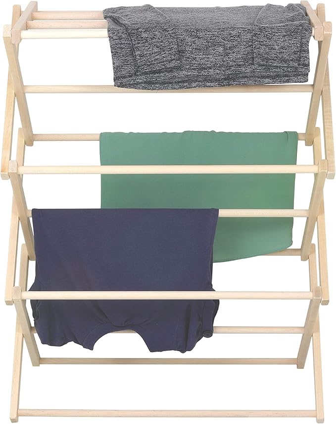 Pennsylvania Woodworks Premium American Maple Clothes Drying Rack - Image 7