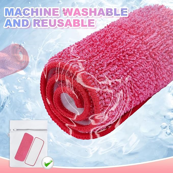 Replacement Microfiber Mop Pads Reusable Compatible - Image 3