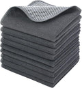 KinHwa Kitchen Washcloths for Dishes Absorbent Microfiber Dish Cloths Quick Dry by KinHwa