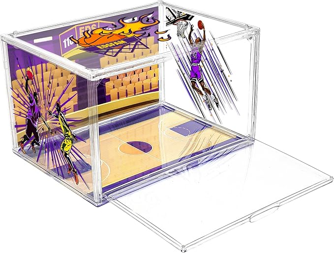 Acrylic Shoe Box Clear Plastic Stackable Storage Boxes by EDSFAM