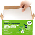 Lunderg Aloe Scented Super Absorbent Commode Pads by LUNDERG
