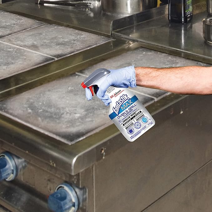 SC Johnson Professional, Fantastik Max Oven & Grill Cleaner Spray, Cleans - Image 2
