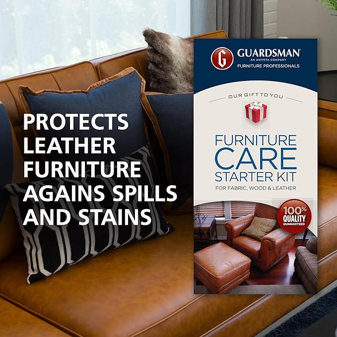 Guardsman Furniture Care Kit; Leather Conditioner, Polishing Cleaner; Includes - Image 3