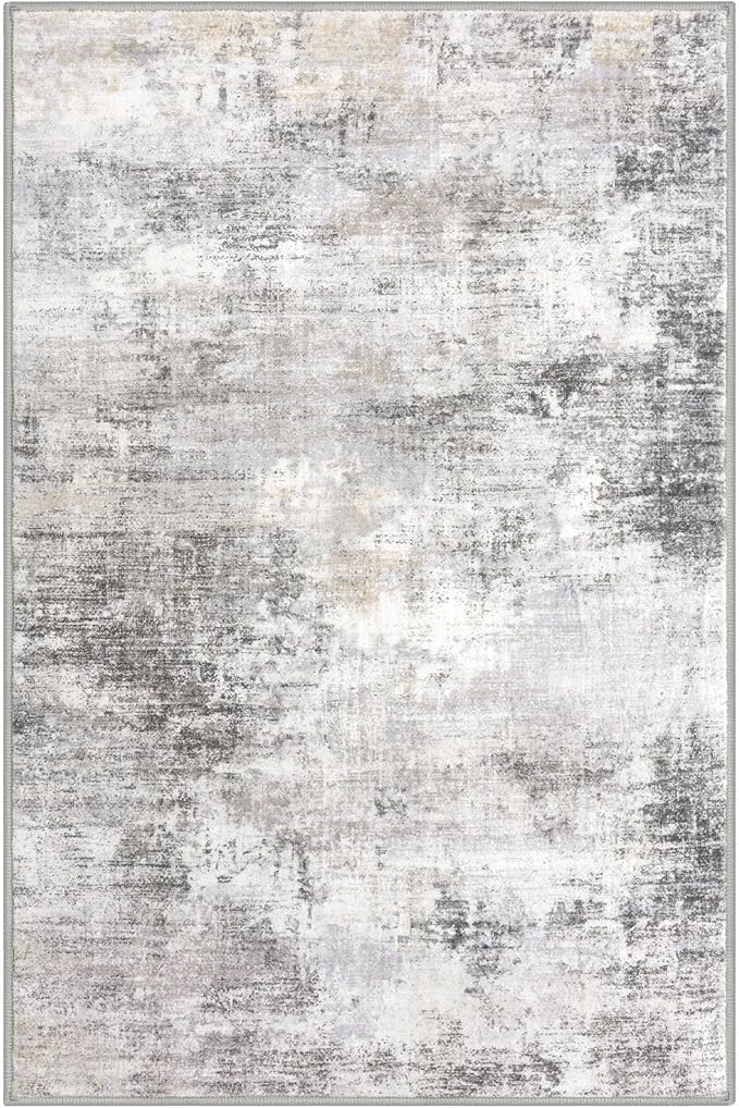 IOHOUZE Small Abstract Area Rug 2x3 Ft Entryway Rugs Washable Door Mat Indoor - Image 9
