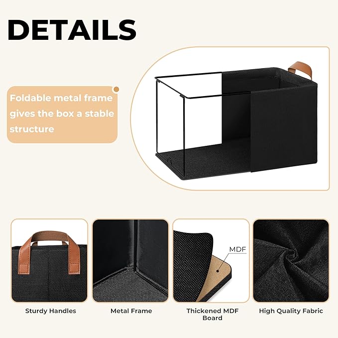 GRANNY SAYS Storage Baskets for Shelves, Closet Organizer Bins, Clothes Storage - Image 3