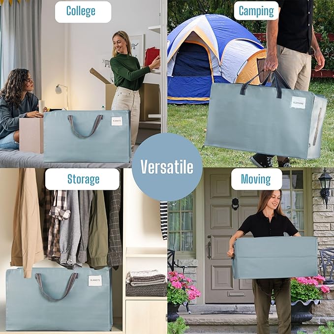 VENO 2 Pack Moving and Storage Bags, Heavy Duty, Alternative to Moving Boxes - Image 7
