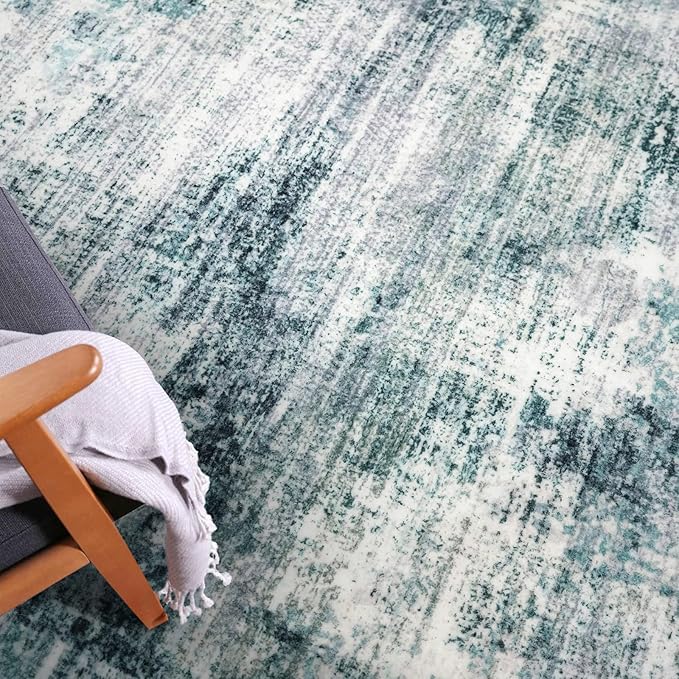 IOHOUZE Abstract Runner Rug 2x6 Ft Washable Runners - Image 7