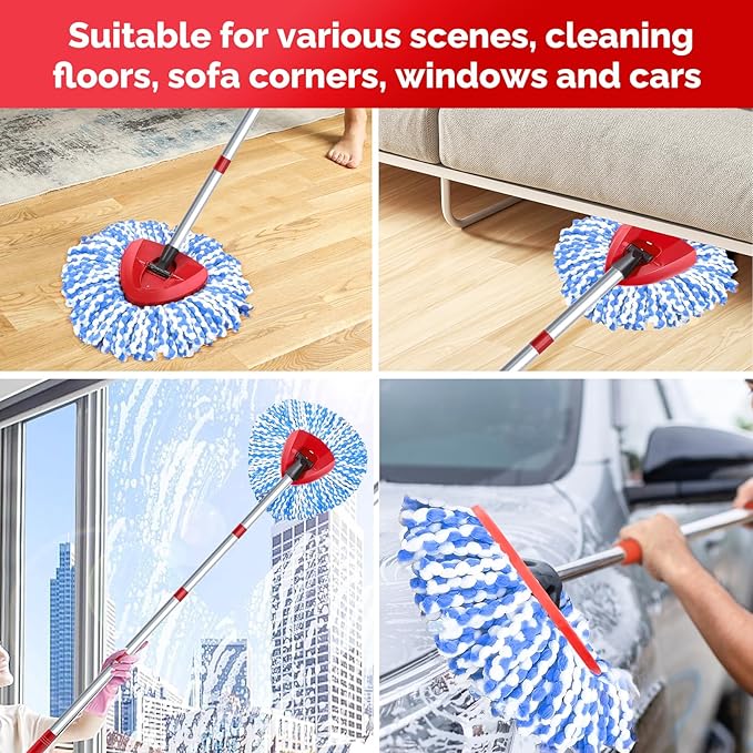 Spin Mop Head, Handle Replacement - Image 9