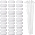 Sumind 30 Pack Nylon Lint Trap Washing Machine Lint Fabric Mesh Snare Washer by Sumind