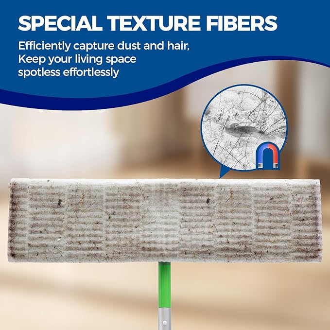XL Dry Mop Refills Dust Sweeping Cloths Disposable Mop Pads - Image 2