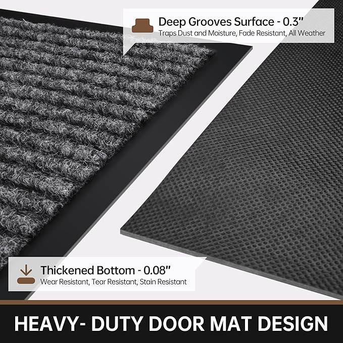 Front Door Mat, Non-Slip Welcome Mats - Image 6
