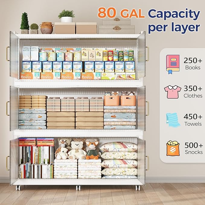 240 Gallon Extra Large Collapsible Storage Bin - Image 5